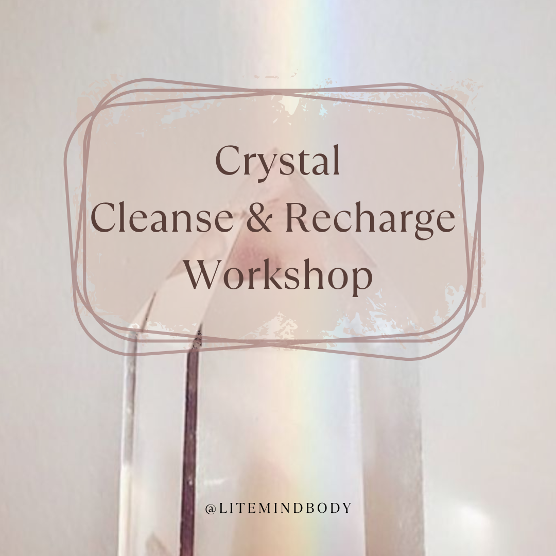 Cleanse and Recharge Your Crystals