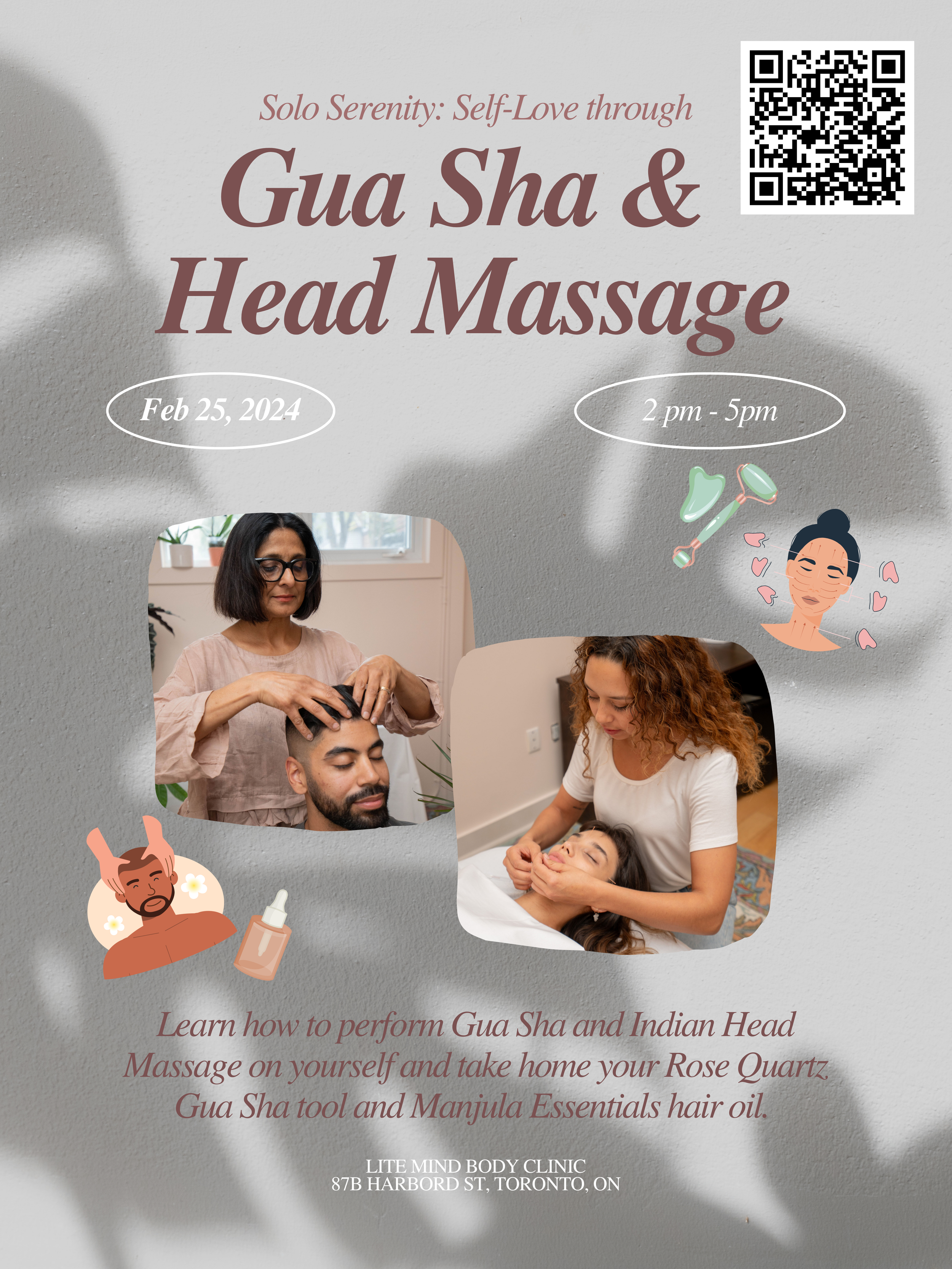 Solo Serenity: Self-Love Through Gua Sha and Head Massage