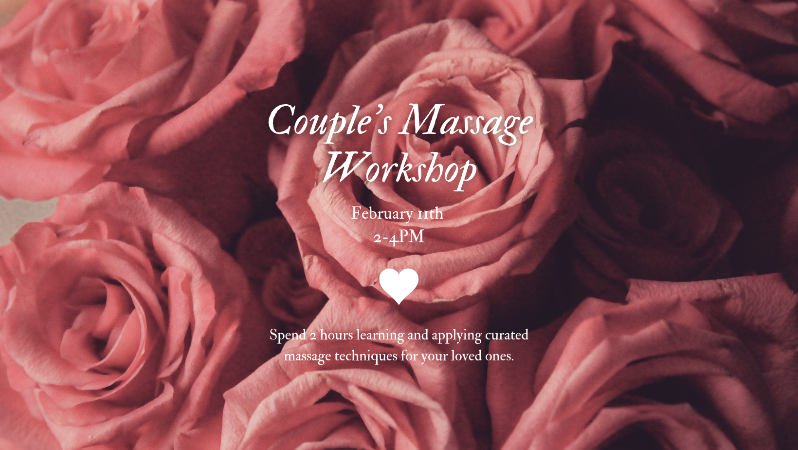 Couples Massage Workshop